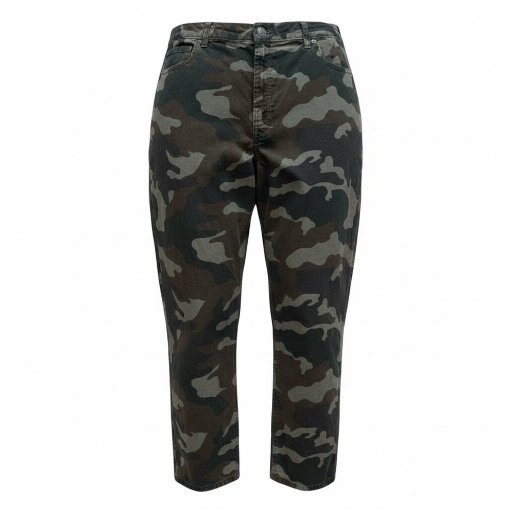 American Eagle Women's Camo Corduroy Stretch Pants Size 20R Super Stretch
